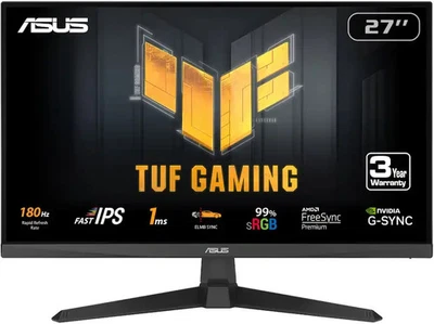 ASUS VG279Q3A 27" FHD 180Hz IPS Gaming Monitor - Image 1 of 4