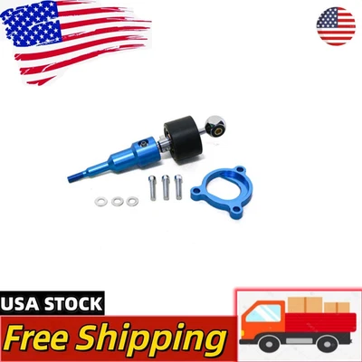 Blue Aluminum gear lever For Nissan INFINITI Manual 03-13 350Z 370Z G35 G37 - Image 1 of 4