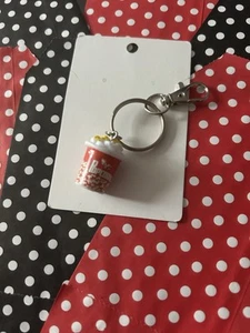 3D popcorn food keyring /bag charms - Picture 1 of 4