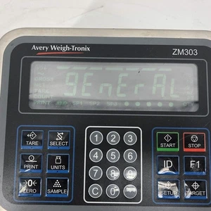 Avery Weigh-Tronix ZM303-SD1 Multi-Function Weight Indicator - No Stand - Picture 1 of 7