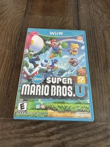 Nintendo Wii U Super Mario Bros. U mit Hülle. Online Handbuch? Getestet & funktioniert - Bild 1 von 3