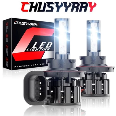 Para Ford Freestar 2004-2007 6000K 2 piezas H13 9008 LED Faros Bombillas haz alto/bajo Foto 1 de 4