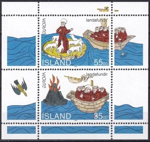 Iceland 1994 Yvert S/S #15 Europe CEPT MNH VF - Picture 1 of 1