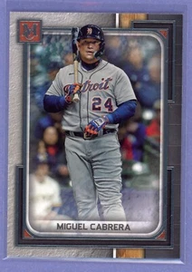 2023 Topps Museum Collection #36 Miguel Cabrera Detriot Tigers - Picture 1 of 2