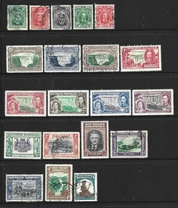 SOUTHERN RHODESIA – 1924-1953 – BRITISH COLONIAL ERA - 33 DIFFERENT – MINT/USED - Bild 1 von 4