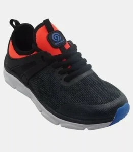 KIDS Connect 5 Performance Athletic Shoes - C9 Champion® Speed Knit Black Sz 2 - Picture 1 of 5