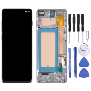 TFT For Samsung Galaxy S10+ Plus SM-G975 LCD Display Touch Screen Frame Replace - Picture 1 of 4
