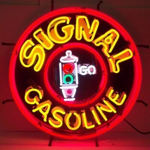 Neonetics 5GSSIG Signal Gasoline 24 Inches Neon Sign - Picture 1 of 1
