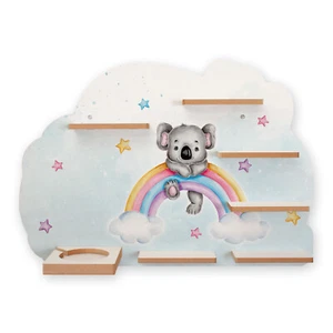 Tonie Regal „Koala Rainbow“ - für Toniebox  &  Tonies; inkl. 40 Metallplättchen - Bild 1 von 4
