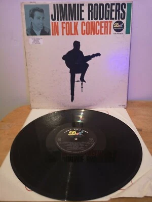 Jimmie Rodgers In Folk Concert US Import DOT Records DLP 3496  American Folk  NM - Image 1 of 4