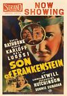 New Son of Frankenstein 1939 Movie Wall Art Poster OR Canvas Size A4 to A1