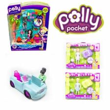 Polly Pocket Boneca Básica Lila Saia Verde - Mattel - nivalmix