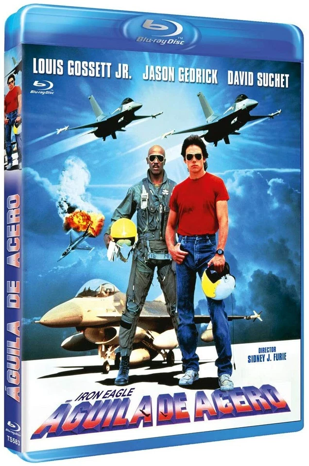 IRON EAGLE *1986 / Louis Gossett Jr / David Suchet* NEW Region B Blu-ray - Image 1 of 1