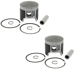 (2) SPI Standard Bore Piston Kits for Polaris 700 Snow most 1997-2005 Twins 81mm - Picture 1 of 6