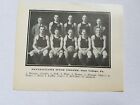 Penn State University Lawrence College Appleton 1924-25 Basketball Team Picture