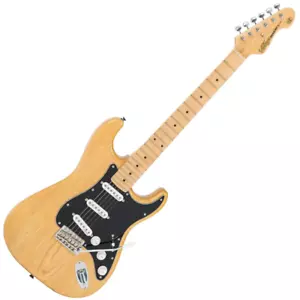 Chitarra elettrica vintage V6M ristampata - frassino naturale - Foto 1 di 11