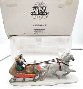 Department 56 Heritage Village Collection Sleighride 6511-0 with Box - Picture 1 of 6