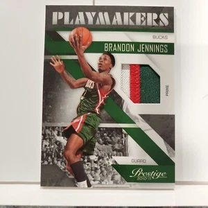2010-11 Prestige Playmakers Materials /249 Brandon Jennings #13 - Picture 1 of 2