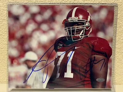 Andre Smith Signed Alabama Crimson Tide 8x10 Photo Steiner - Image 1 of 4