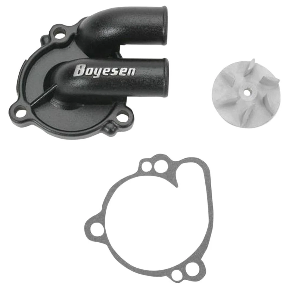 Kit de bomba de agua Boyesen Supercooler negro para KAWASAKI KX85 KX100 2001-2021 Foto 1 de 1