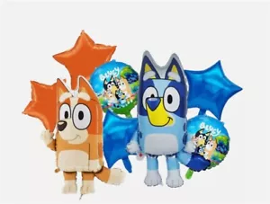 Bluey Birthday Party Decorations Balloon Bouquet - Fun & Festive Set for Kids - Picture 1 of 3