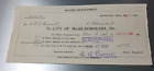 1909 MARLBOROUGH MASSACHUSETTS BILLHEAD CITY OF MARLBOROUGH WATER DEPARTMENT