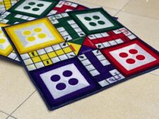 Ludo Carpet Washable - board Game - Play With Children & Family For All Age
