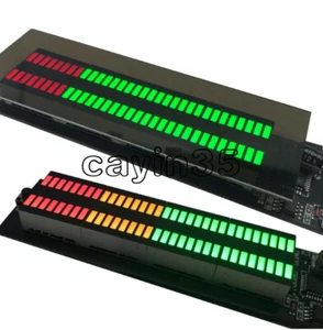 Indicador de nivel de audio Espectro de música estéreo Amplificador de luz LED VU Medidor - Imagen 1 de 5