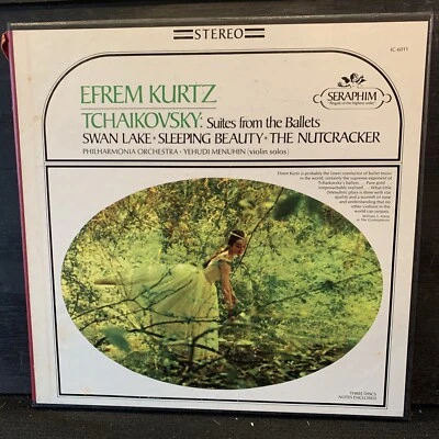Seraphim Records Tchaikovsky: Suites from Ballets Box Set 3 disc Yehudi Menuhin - Image 1 of 4