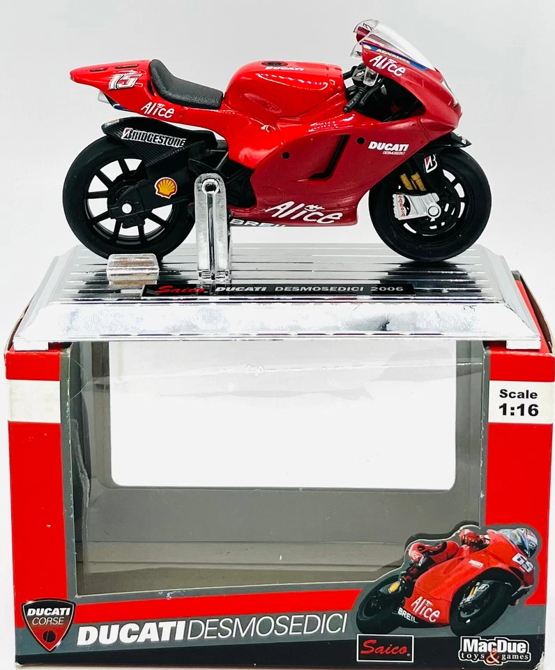 EBOND Modellino Moto Ducati Desmosedici - 2006 - Saico - 1:16 - 0556 - Immagine 1 di 1