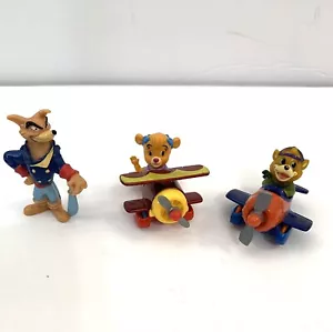 Vintage Disney Talespin Action Figures Kit Molly Don Karnage 1990 Miniature - Picture 1 of 9