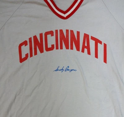 Cincinnati Reds Smoky Burgess Autographed Signed White Jersey PSA/DNA #W07515 - Image 1 of 4