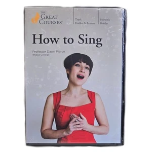 NEW The Great Courses - How to Sing by Dawn Pierce (6-Disc DVD Set) SEALED - Imagen 1 de 4