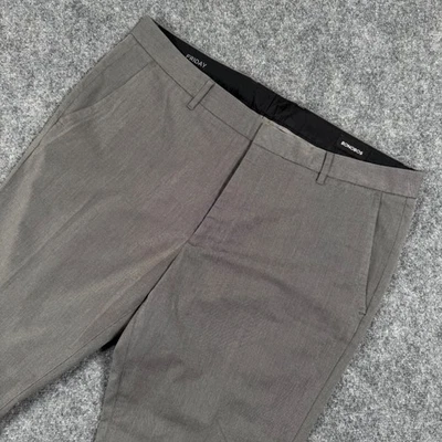 Calça social masculina Bonobos Friday 38/30 cinza mistura de algodão - Imagem 1 de 4