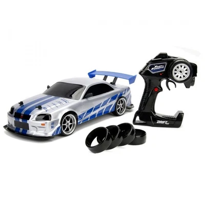 Jada Toys Fast & Furious RC Nissan Skyline GTR 1:10 Ferngesteuertes Auto Drift - Bild 1 von 4
