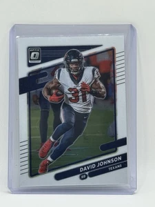 David Johnson - 2021 Optic Football - Base #104 - Houston Texans - Picture 1 of 2