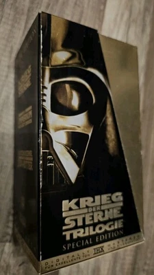 Star Wars - Krieg der Sterne 1997 Trilogie Teil 1-3 - VHS Special Edition Gold - Bild 1 von 4