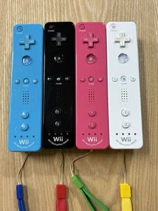 Lot of 4 Nintendo Wii Remote Plus Controllers White & Official Tested Japan - Picture 1 of 6