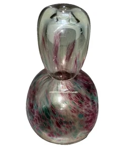 Sammlerstück Diffusor/Vase aus mundgeblasenem Glas - bunt mit 2 cm Öffnung - Bild 1 von 7