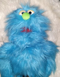 Silly Puppets blaues Monster 25 Zoll Ganzkörper-Handpuppe Spielen weicher Plüsch - Bild 1 von 2