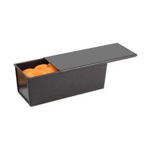 Pullman Loaf Pan with Lid Toast Mold Nonstick Bread Pan Bakeware Commercial P... - Picture 1 of 7