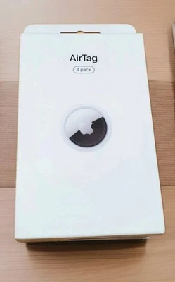 Apple - AirTag (paquete de 4) - plateado ‎MX542LL/A modelo A2187 nuevo y sellado Foto 1 de 4