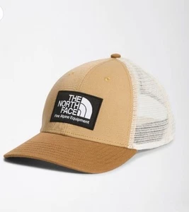 The North Face Men's Deep Fit Mudder Hat Brown / Khaki One Size Snapback Cap - Picture 1 of 2