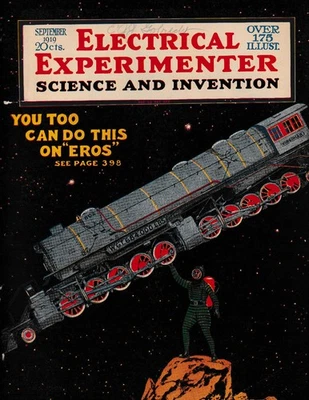 ELECTRICAL EXPERIMENTER September 1919 - Speeding Up The Airship Hugo Gernsback - Image 1 of 4