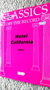 EAGLES: HOTEL CALIFORNIA (ROCK CLASSIC OFF THE RECORD SONG BOOK SONGBOOK) - Picture 1 of 2