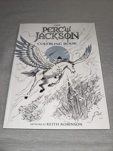 Percy Jackson and the Olympians The Percy Jackson Coloring Book (Per - VERY GOOD - Picture 1 of 3