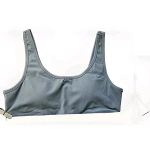 YoungLa Locked In  Sports Bra Sz Lg Charcol #w355 37-38in Bust Sample Piece  - Picture 1 of 10