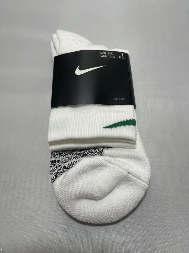 NBA Nike Authentic Black Socks Size Large M8-12/W10-13 Ankle  Socks PAA380-100 - Image 1 of 4