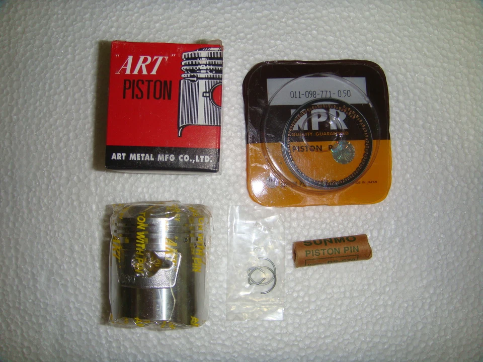 JUEGO DE PISTONES SOBRE HONDA CT70 ATC70 CL70 SL70 XL70 - 0,75 MM Foto 1 de 1