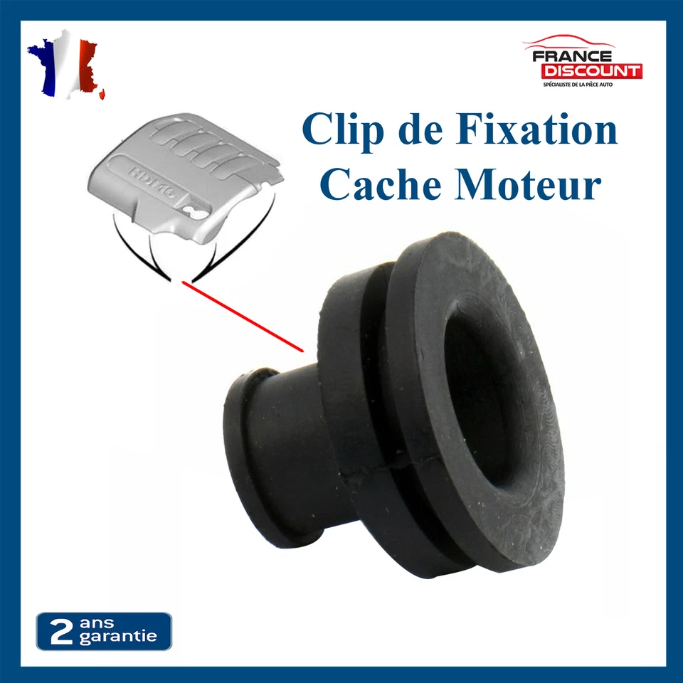 Fijación Cubierta Motor Excepto para C4 C5 307 308 407 508 607 2.0 HDI - 013793 - Imagen 1 de 4